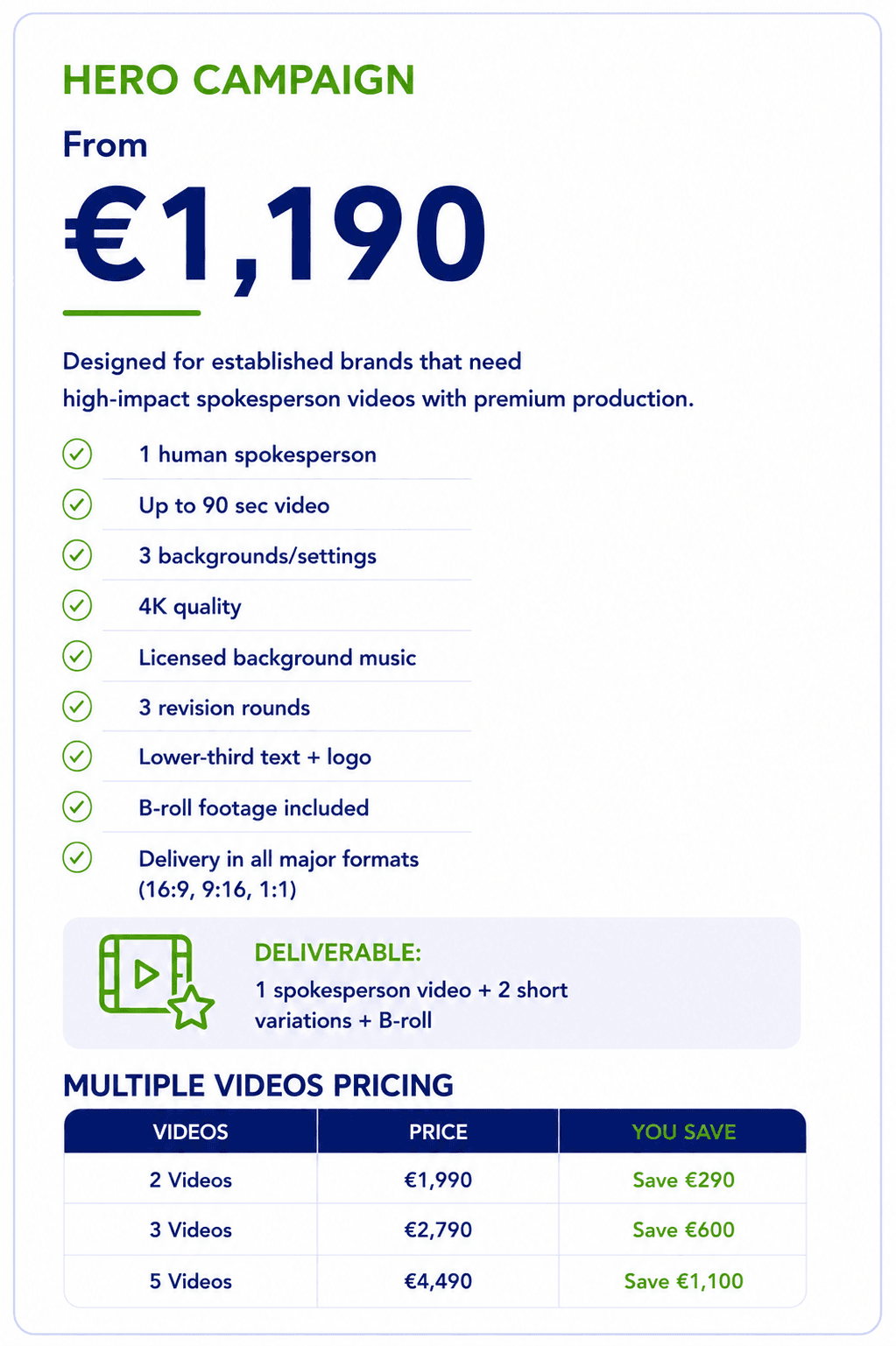 Spokespersion Video Hero-2 Professional Spokesperson Video Service